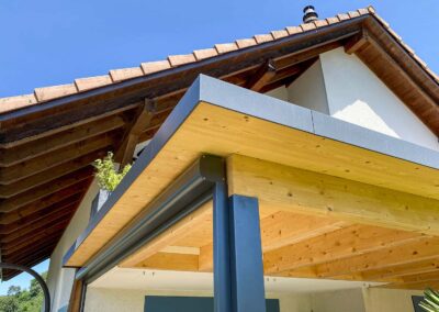 BERNA Terrassenlounge - Sitzplatzüberdachung – Terrassenüberdachung – Glasdach – Lamellenpergola – Lamellendach – Wetterschutz für Möbel – Stobag – SunParadise – Nyon – Terrado – Hawaii40 – CUBO - Schutz vor Wind, Regen und Schnee – geschützte Terrasse -